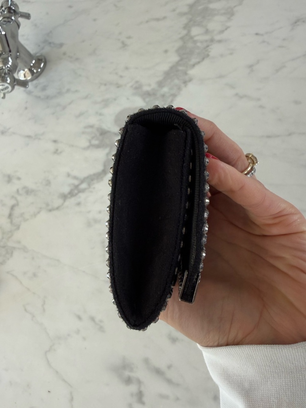 BCBG Max Azria Studded Mini Chain Bag - Picture 11 of 11